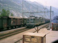 1974-03-02a  Two Re4/4 working a goods train