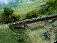 DSC08494  On the other side of the diorama an open field scene, where a bridge serves as a focal point