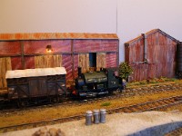 DSC08522   Shunter  Again a small diorama with only just a few tracks, but how well done!!