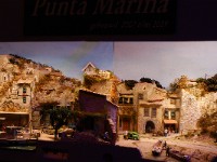 DSC00007  A single shot from Punta Marina, an Italian themed diorama  by Henk Wust, with just one track and two switches. A masterpiece in scenery though. Unfortunately I have only one shot. It was very busy at the time and I decided to return later. At the end of the day I forgot to do so.