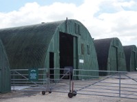 DSC00967  The BRS have no less than six  Nissen huts , the contents of which will remain a mystery to me as they were not accessible to the general public.  I sauntered around for some time but no one caught the bright idea of inviting me in....