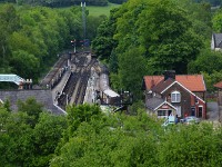 DSC01360  Grosmont station, from above the tunnel