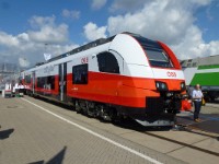 P1110655  The ÖBB cityjet entered service in 2015 and is still in production. It will be introduced gradually in Vienna, Lower Austria, Upper Austria and Styria. Maximum speed: 160 km/h. Seats: 259 or 244. (Source:  ÖBB )