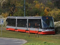 DSC08002 -  Our tram pulling away Pražský hrad halt.
