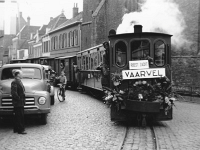 1957  -->  The last tram in Doesburg. The text says as much as Rust in Pieces.