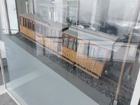 2022-09-15 13.28.37  -->  In the building I found this model of the original trains fom 1912